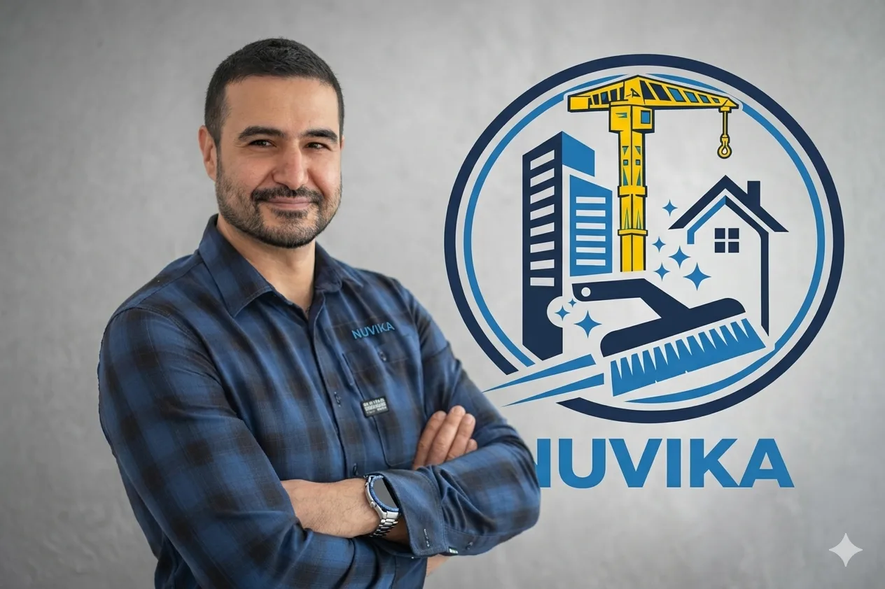 President de NUVIKA, entreprise de nettoyage professionnel a Nantes