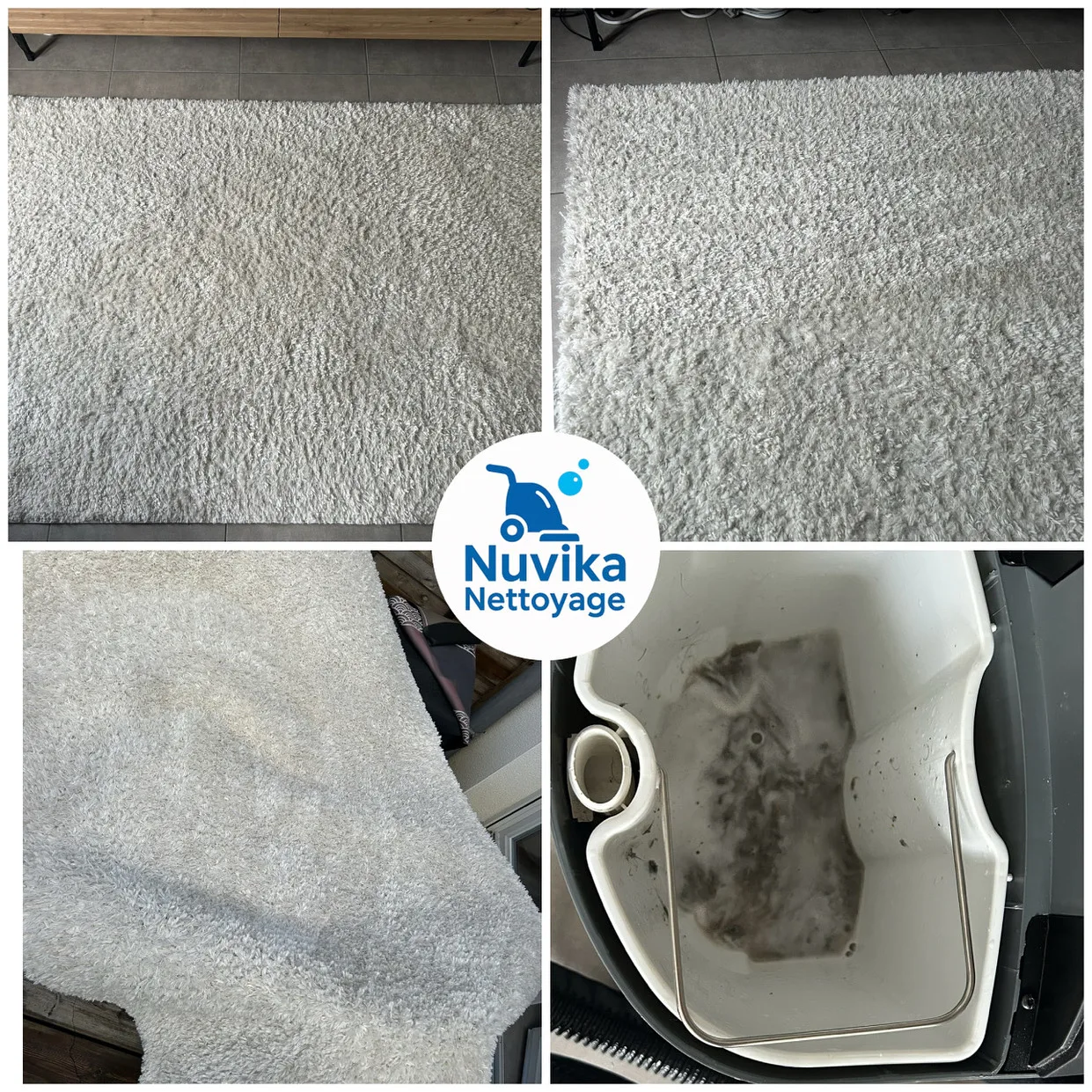 Nettoyage professionnel de tapis par NUVIKA à Nantes